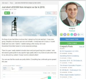 success story Wealthy Affiliate