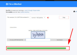 2Captcha job