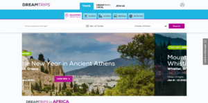 dreamtrips main page
