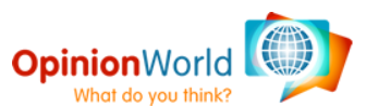 Opinion World Logo Real Digital Success