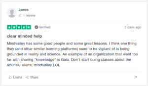 Mindvalley comment 4 too floaty