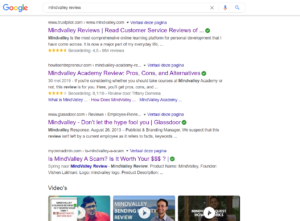 Mindvalley review google results