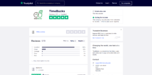 Trustpilot Timebucks