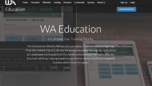 Wealthy Affiliate education