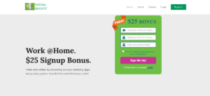Social Bounty Main Page