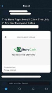 Fake Sharecash Payment Proof