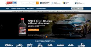 Amsoil main page