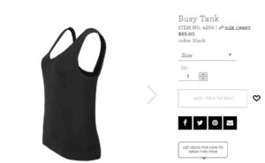 Cabi clothing busy tank is too expensive