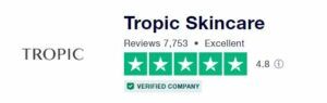 Tropic Skincare Ratings