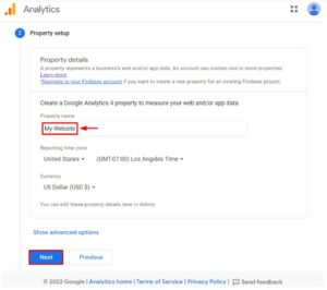 Property Setup Analytics