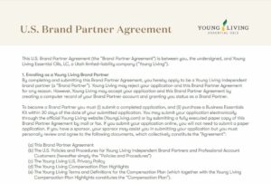 US Brand Partner agreement